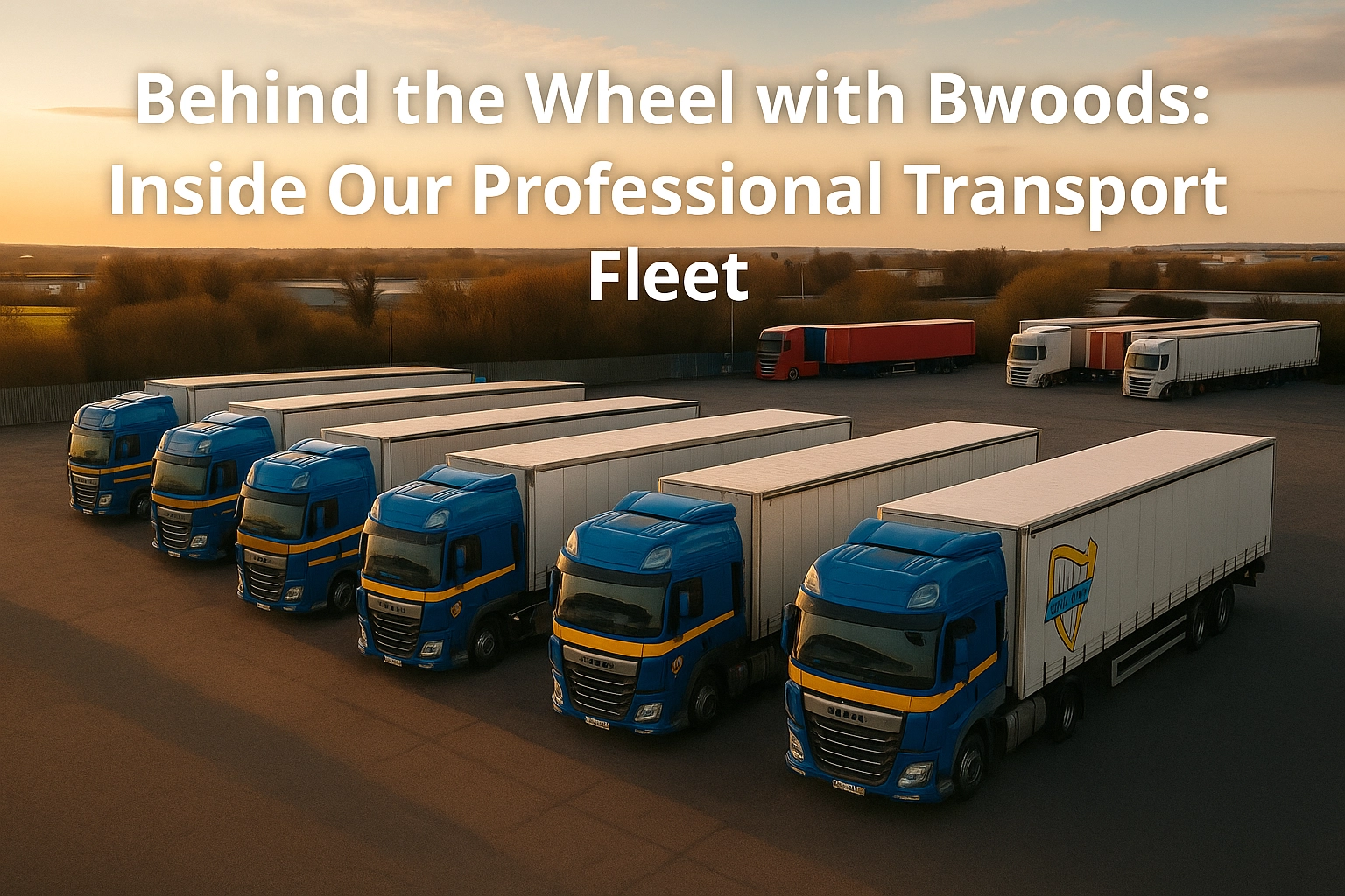 Behind the Wheel with Bwoods Inside Our Professional Transport Fleet