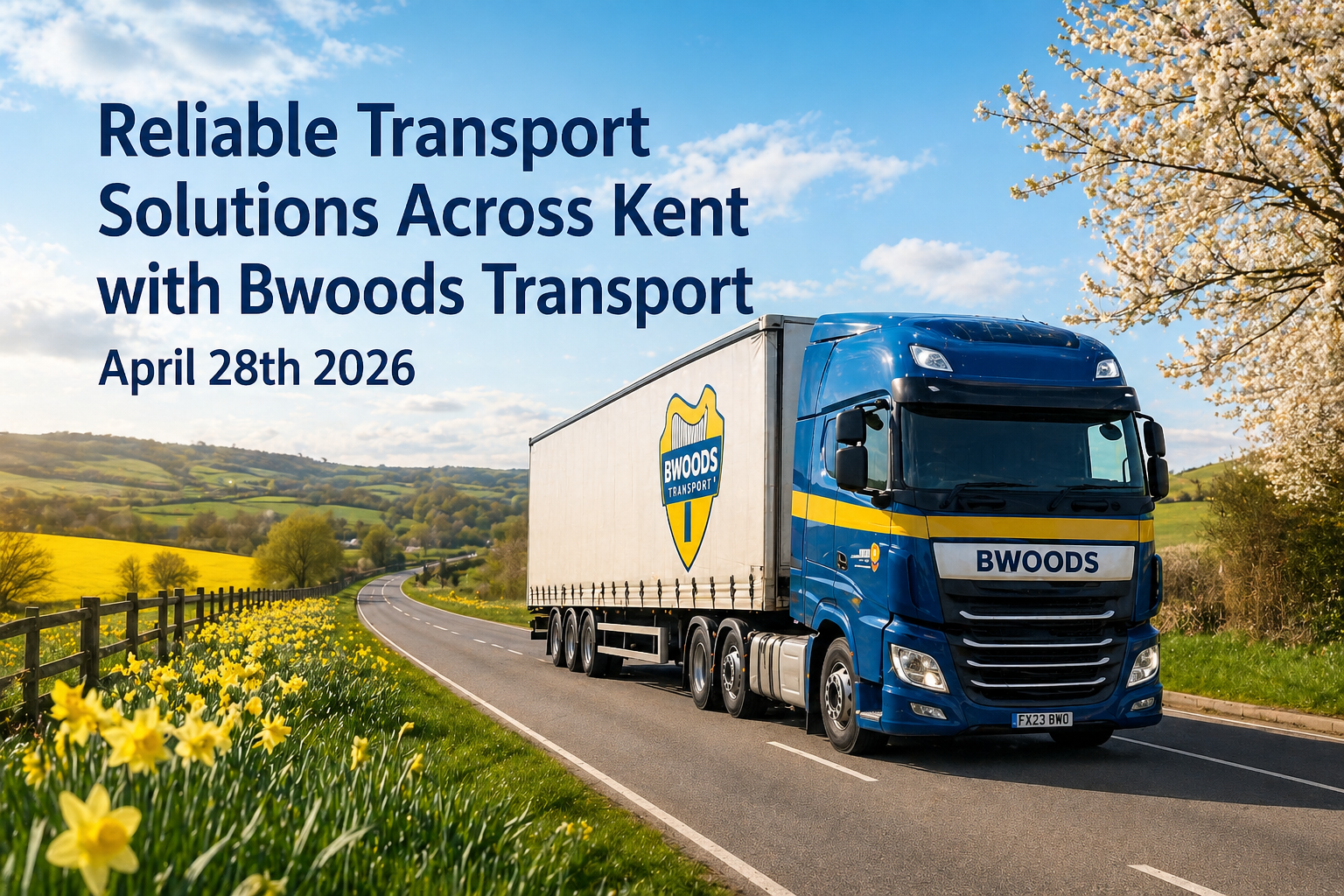 Reliable Transport Solutions Across Kent with Bwoods Transport April 28 2026